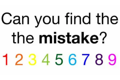 spot the mistake puzzle
