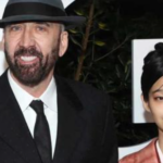 Nicholas Cage baby with wife