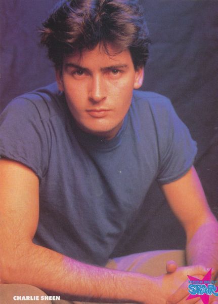 charlie sheen younger days 