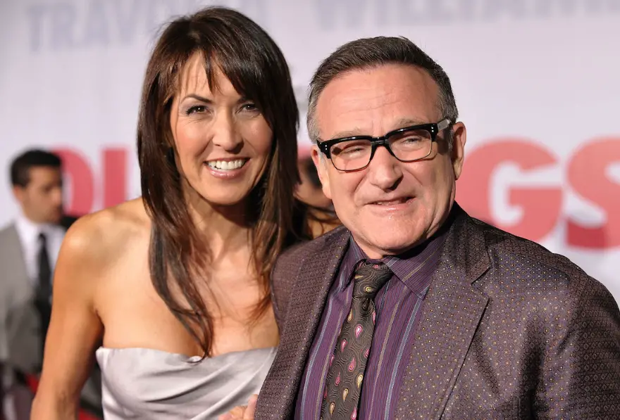 robin williams and wife