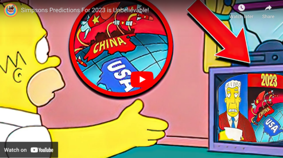 Simpsons Tracking Simpsons Video Reveals All Predictions For 2023 (With A Track Record Of ...