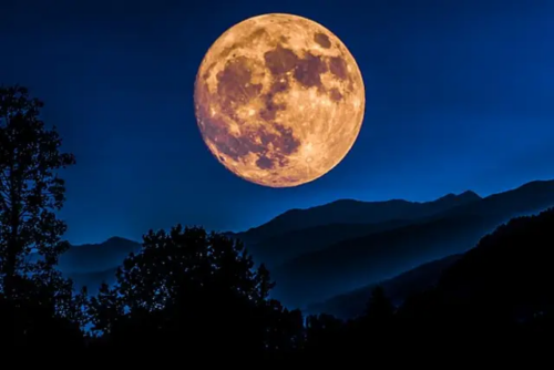 blue supermoon