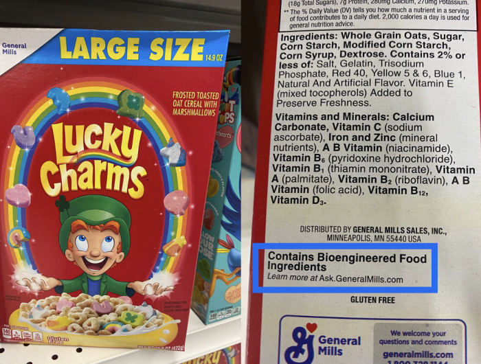 bio-engineered ingredients