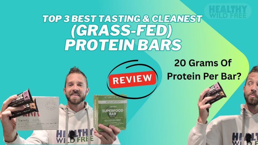 Cleanest grass-fed protein bars