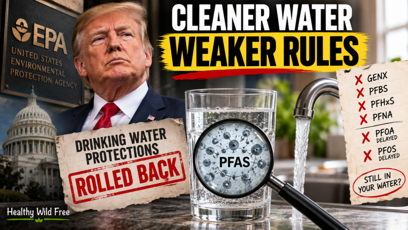 EPA PFAS rollback drinking water