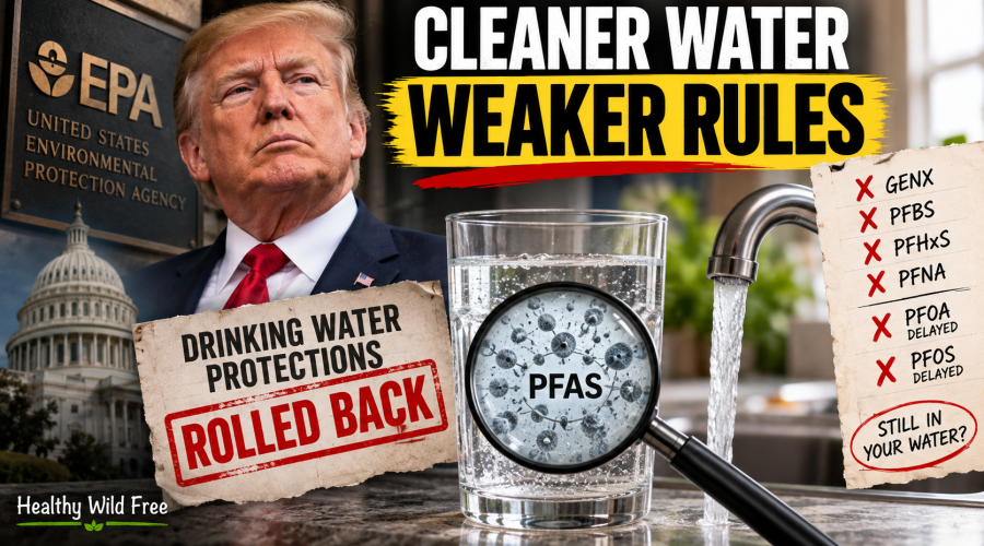 EPA PFAS rollback drinking water