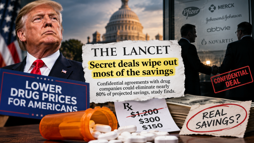 Trump drug pricing pharma deals Lancet