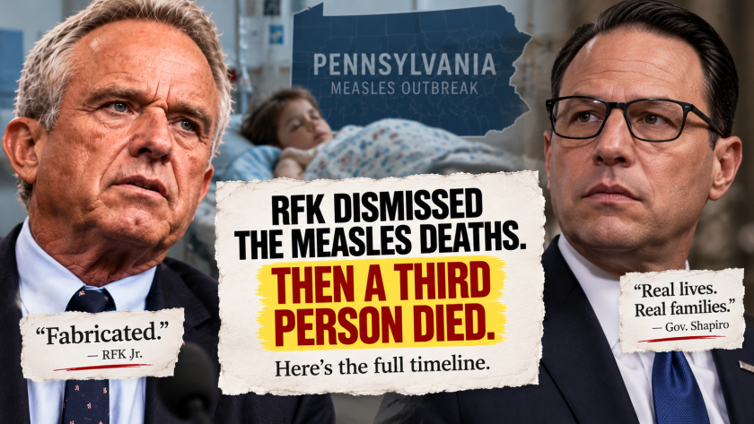 Pennsylvania measles deaths RFK