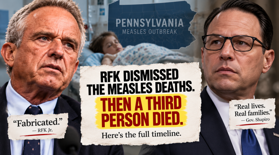 Pennsylvania measles deaths RFK