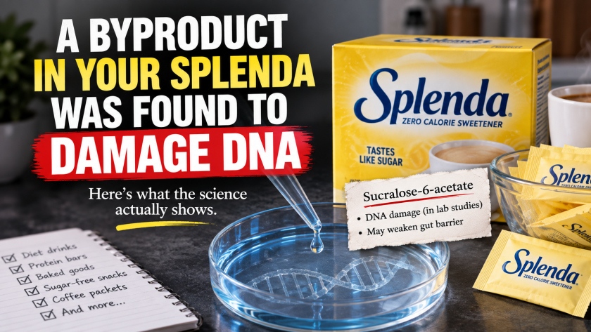sucralose DNA damage sucralose-6-acetate