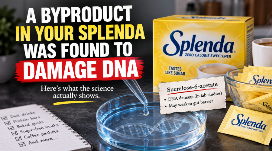 sucralose DNA damage sucralose-6-acetate