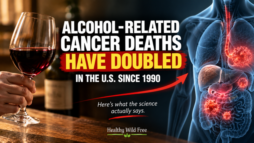 alcohol cancer deaths doubled moderate drinking